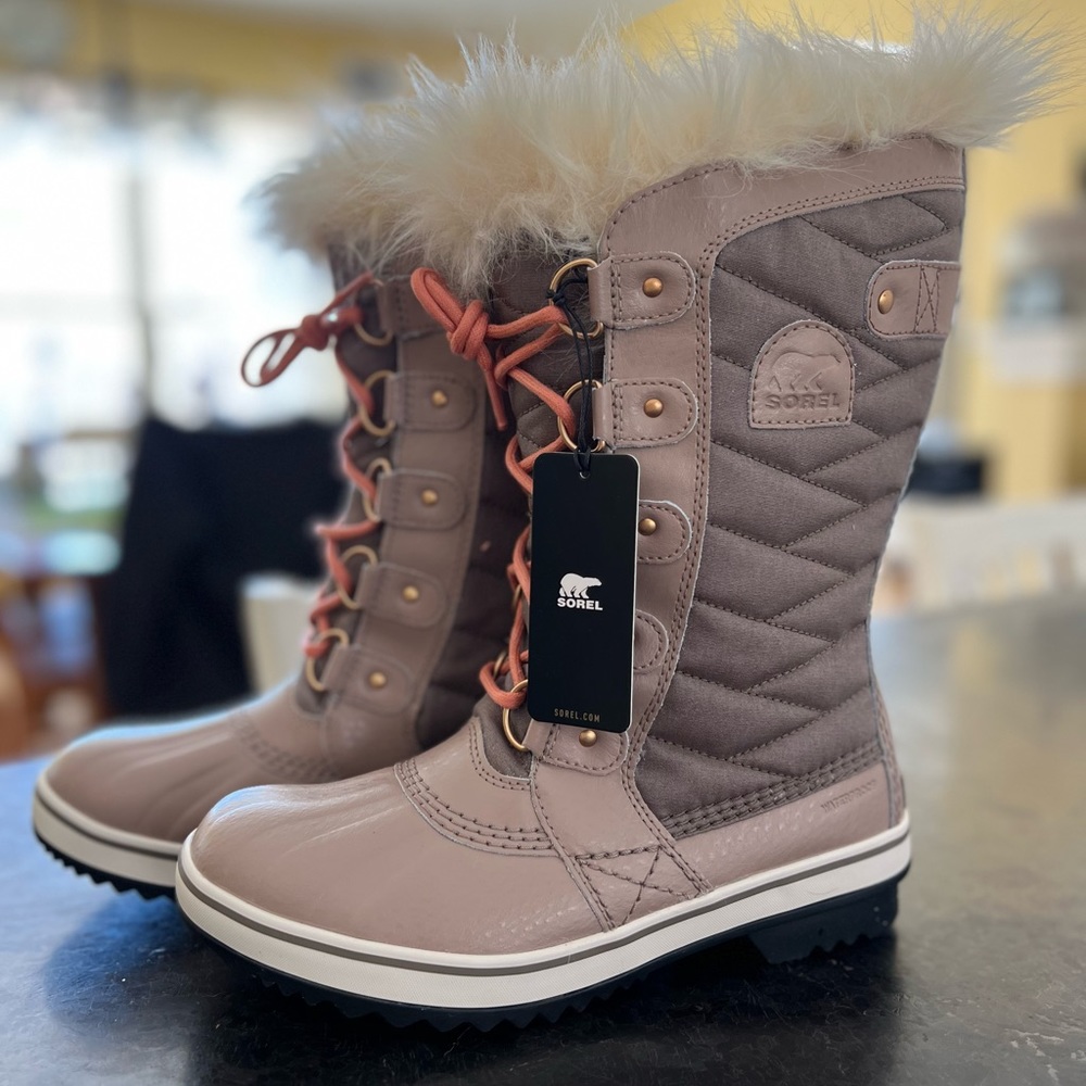 Sorel Tofino II Winter Boot Omega Taupe Paradox Pink Women’s NL2332-264 Size 7